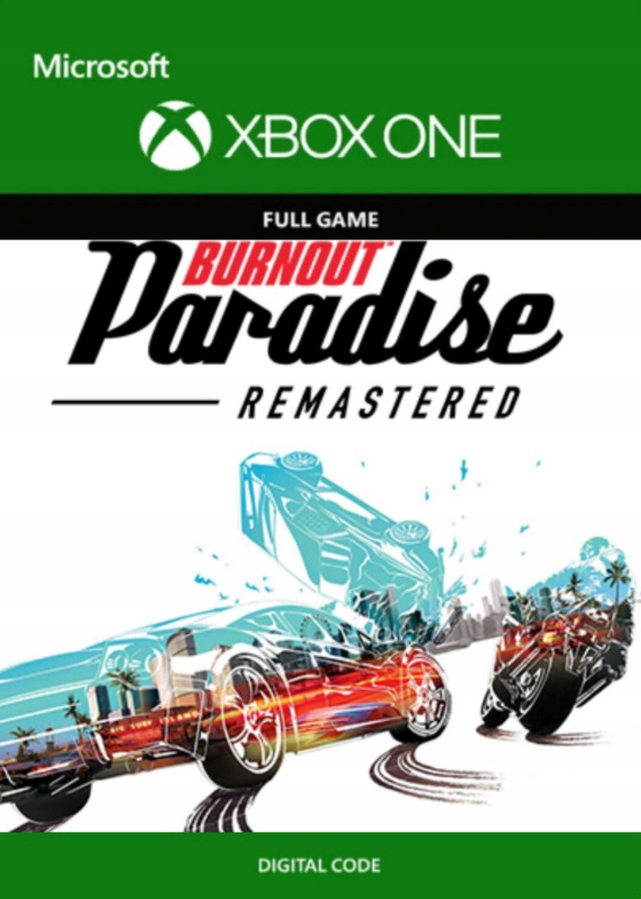 BURNOUT PARADISE REMASTERED XBOX KLUCZ PL