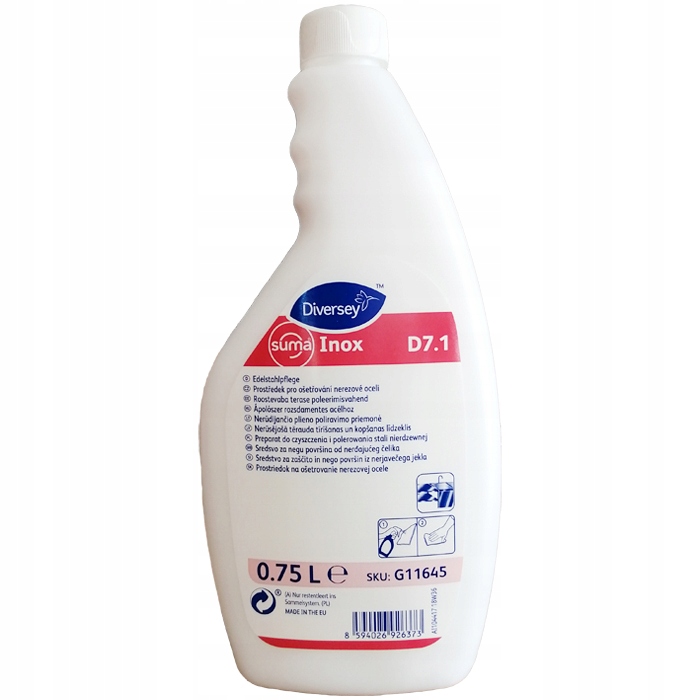 

Suma Inox D7.1 do stali nierdzewnej classic 750ml