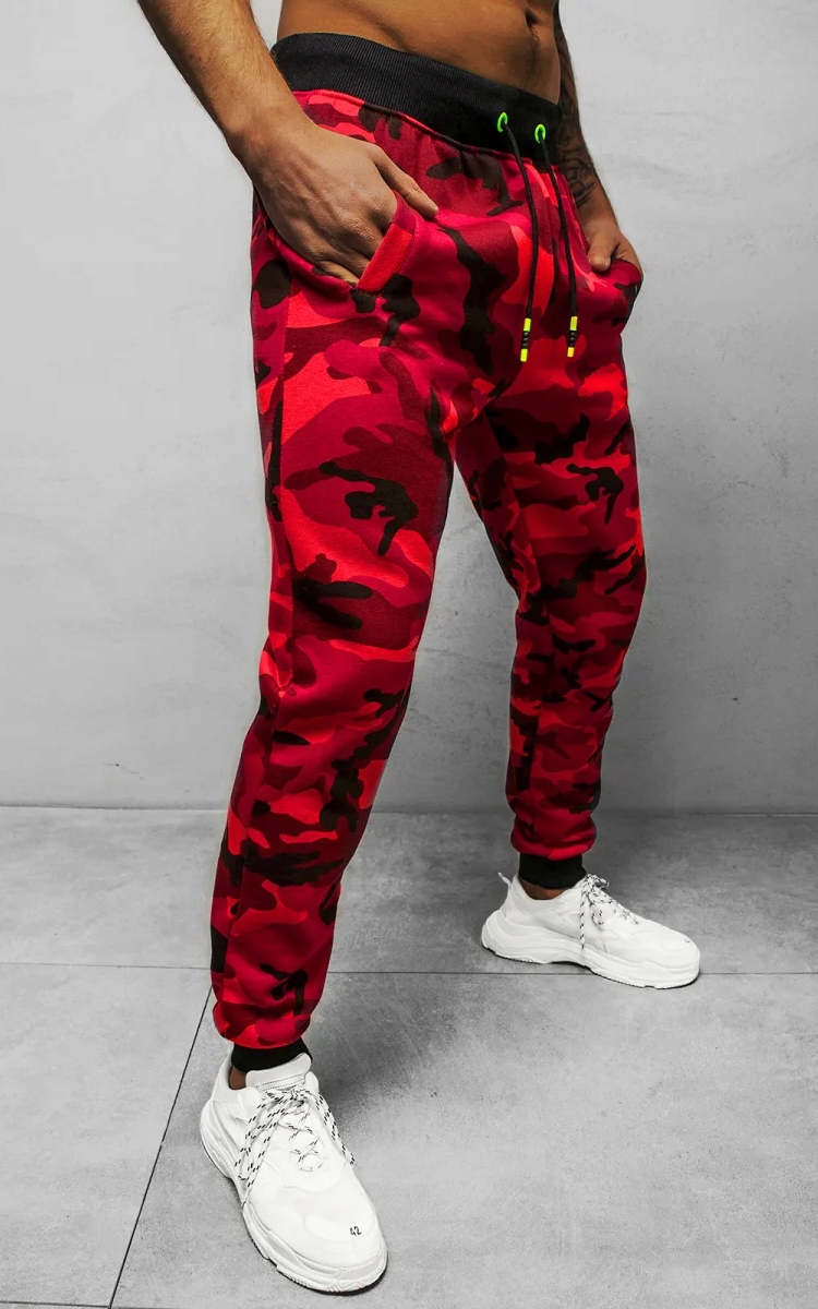 MĘSKIE DRESOWE SPODNIE BAWEŁNIANE DRESY KOLORY Rozmiar L