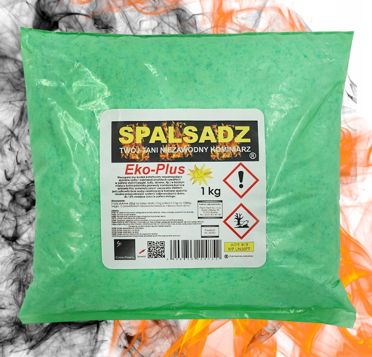 

Katalizator srodek do Spalania Sadzy Spalsadz 1kg
