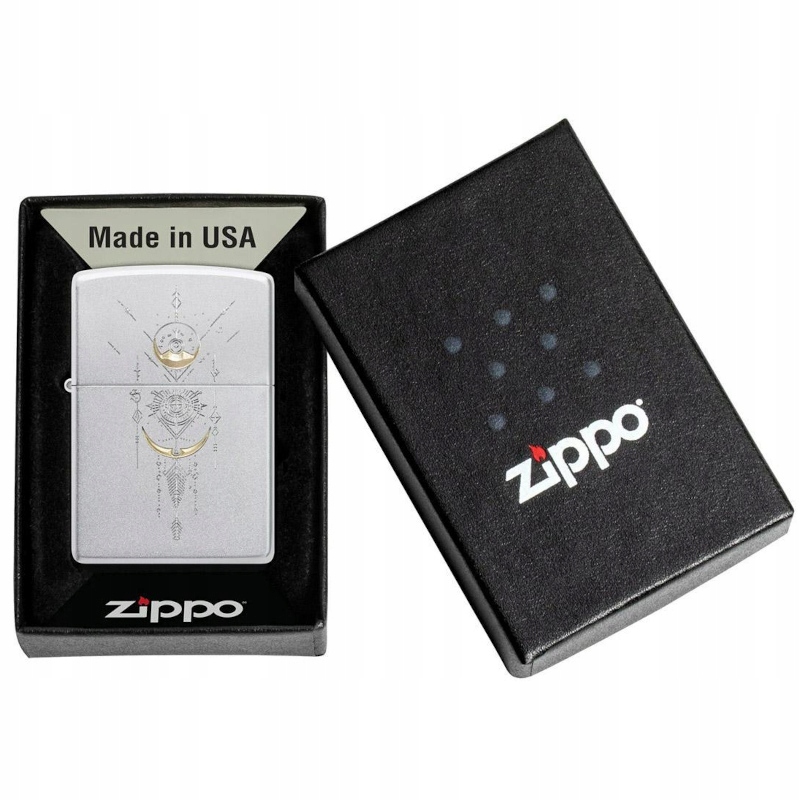 Zapalovač Zippo Carved Geometric Design Originální benzínový