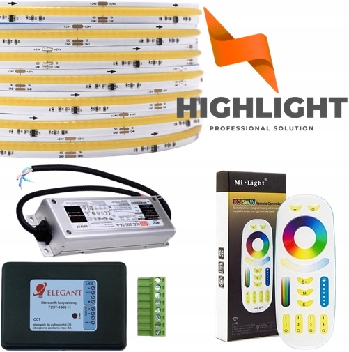 20m Digitálny koridorový set 9w Cob Cct WS2811