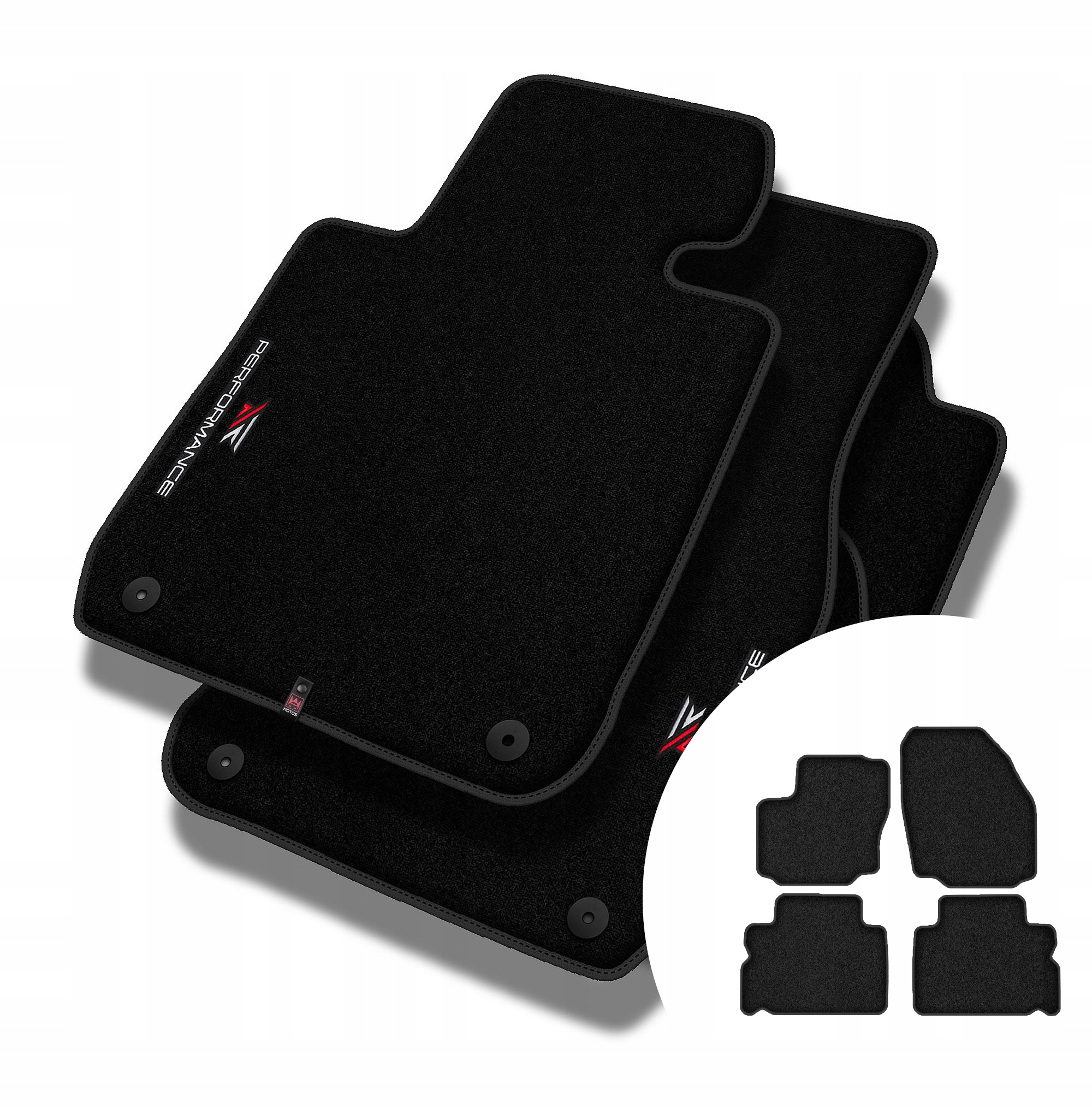 Velúrové koberčeky Performance Premium pre Ford Galaxy II 2006-2015