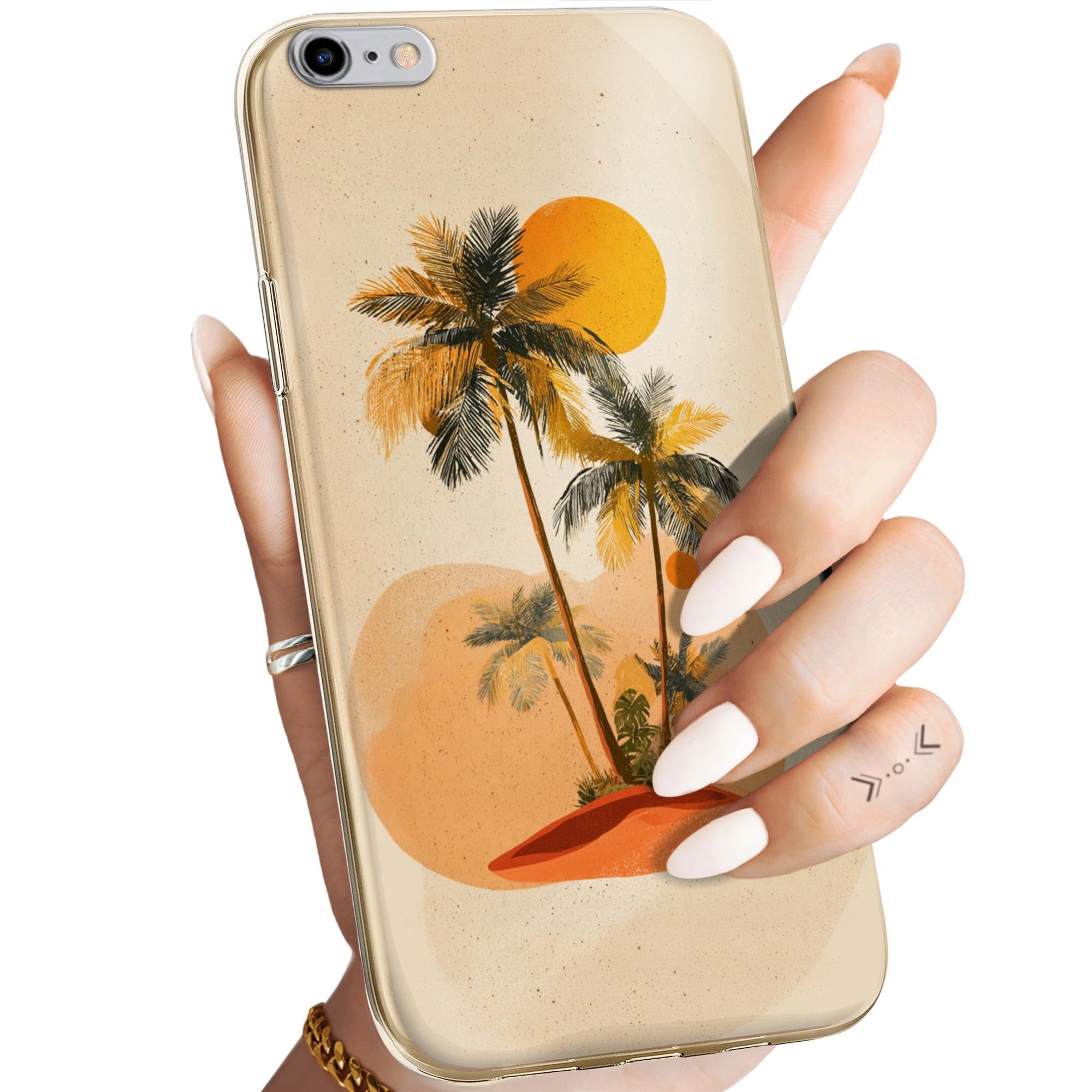 Etui Do Iphone 6 Plus 6S Plus Palmy Dżungla Egoztyka Tropikalne