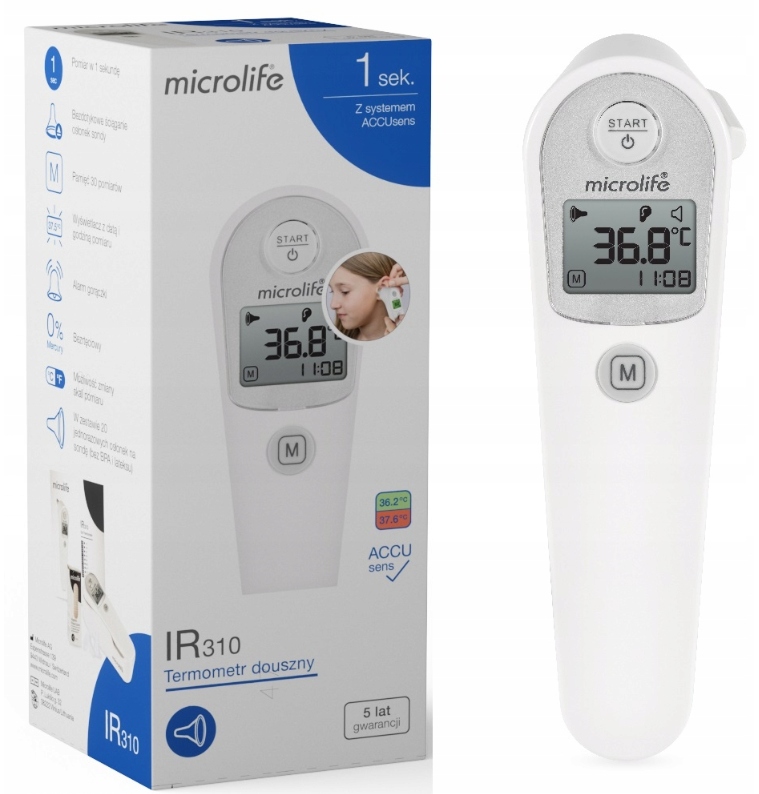 Termometr Do Ucha Douszny Microlife IR310 310