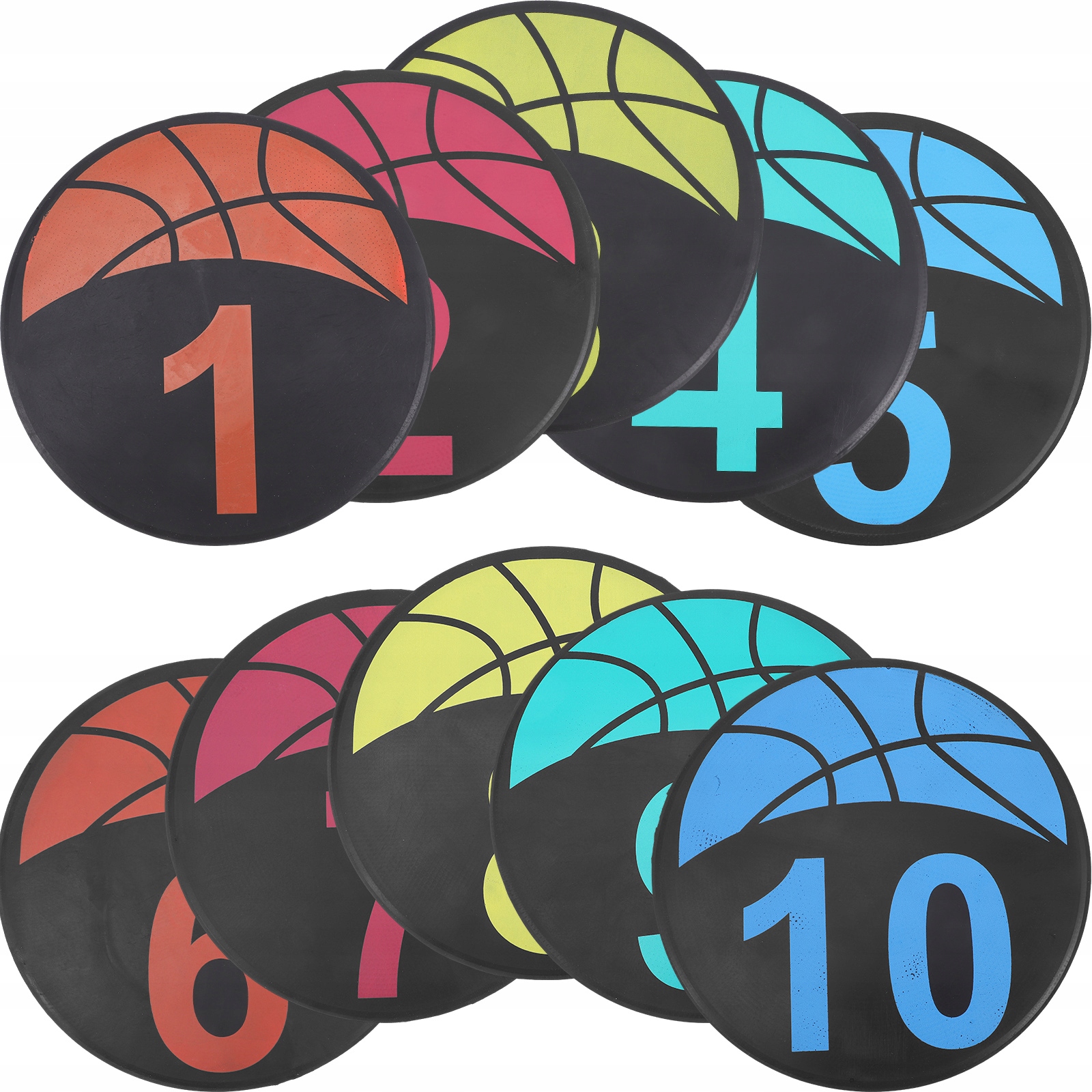 Flat Logo Plate Number 10 Pcs Marka inna