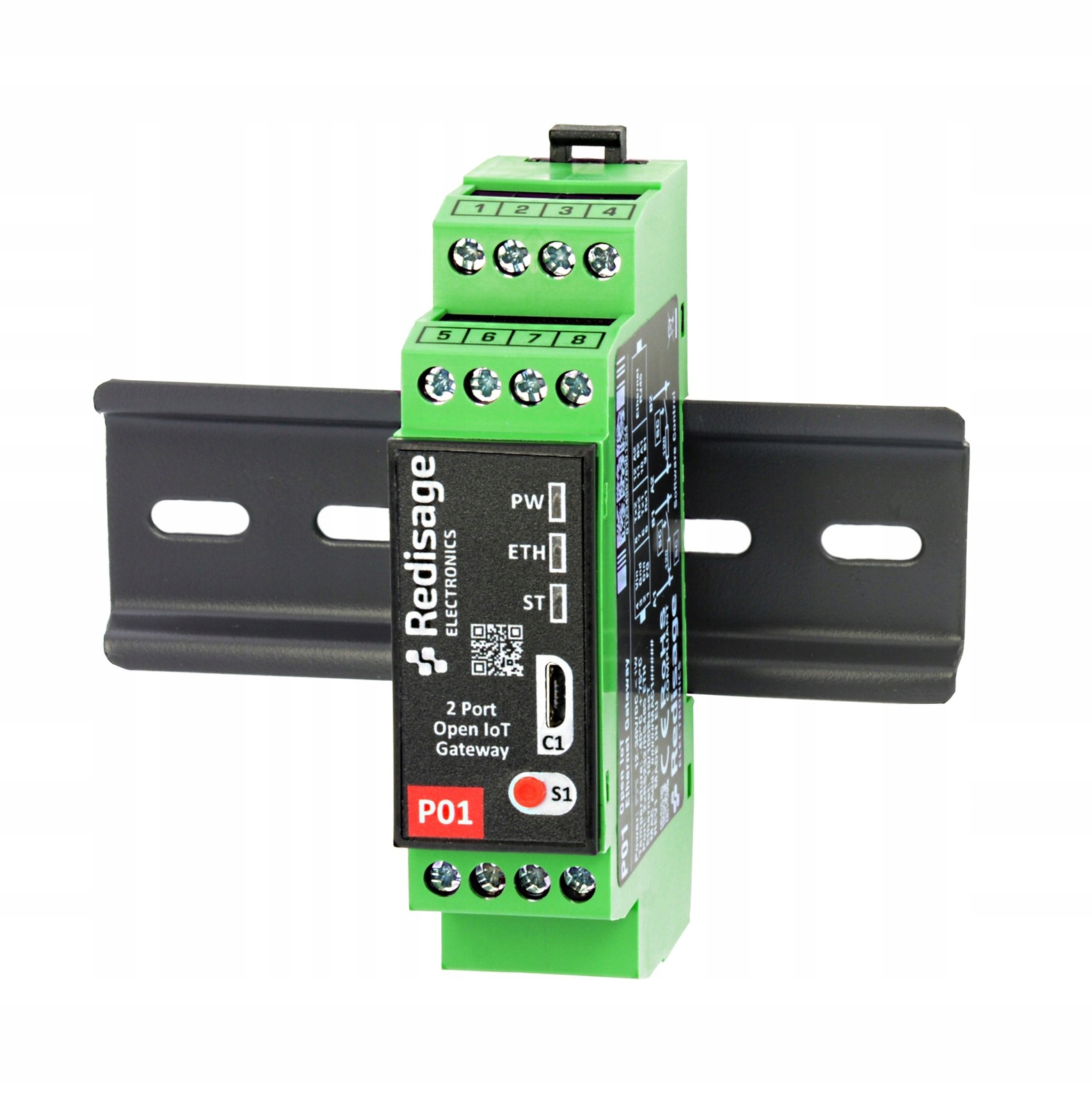 Konwerter P01 - Programowalna Bramka IIoT na ESP32 RS232/485