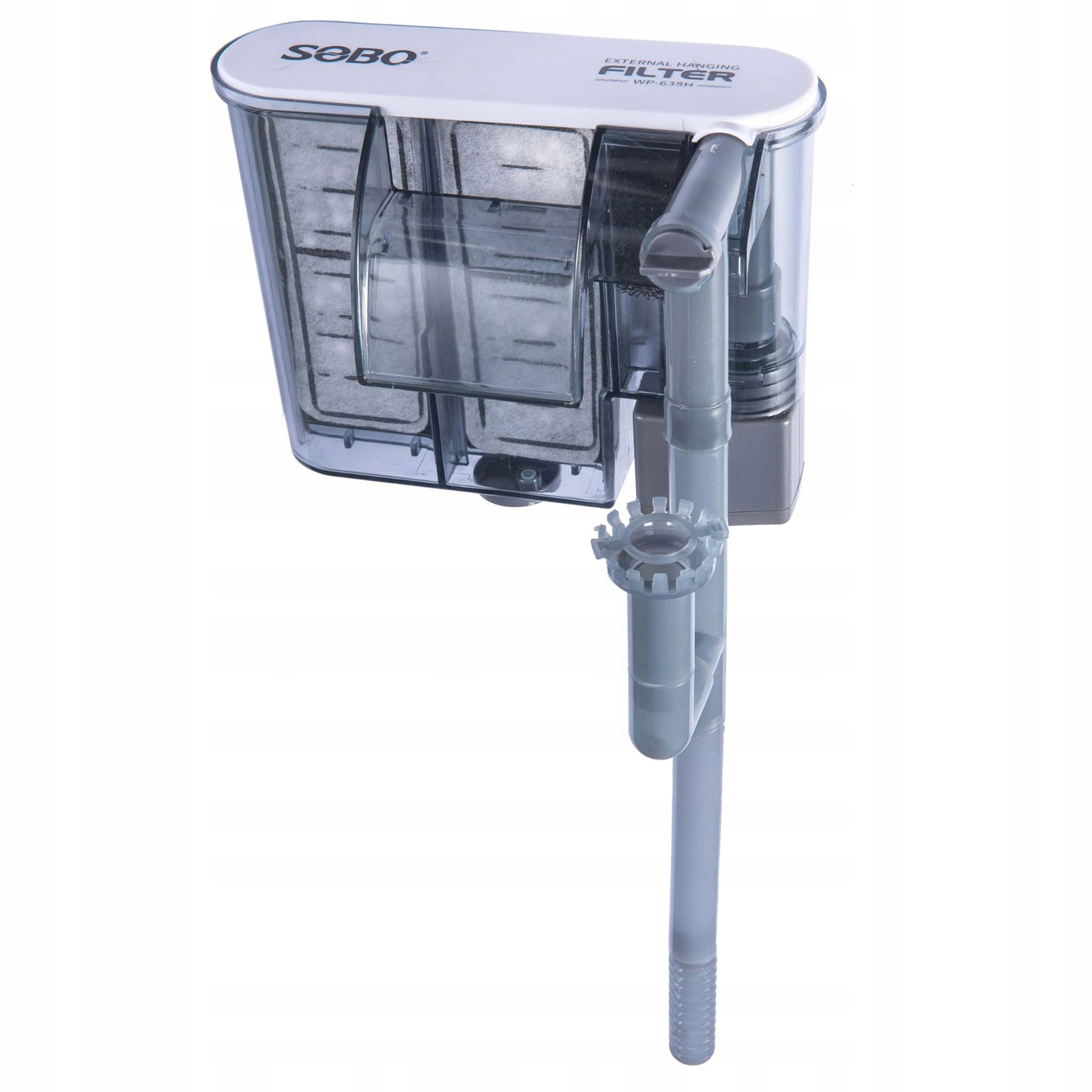 Kaskádový Filtr Hang-on Akvárium 40-112 L Skimmer Provzdušňování 500 L/h