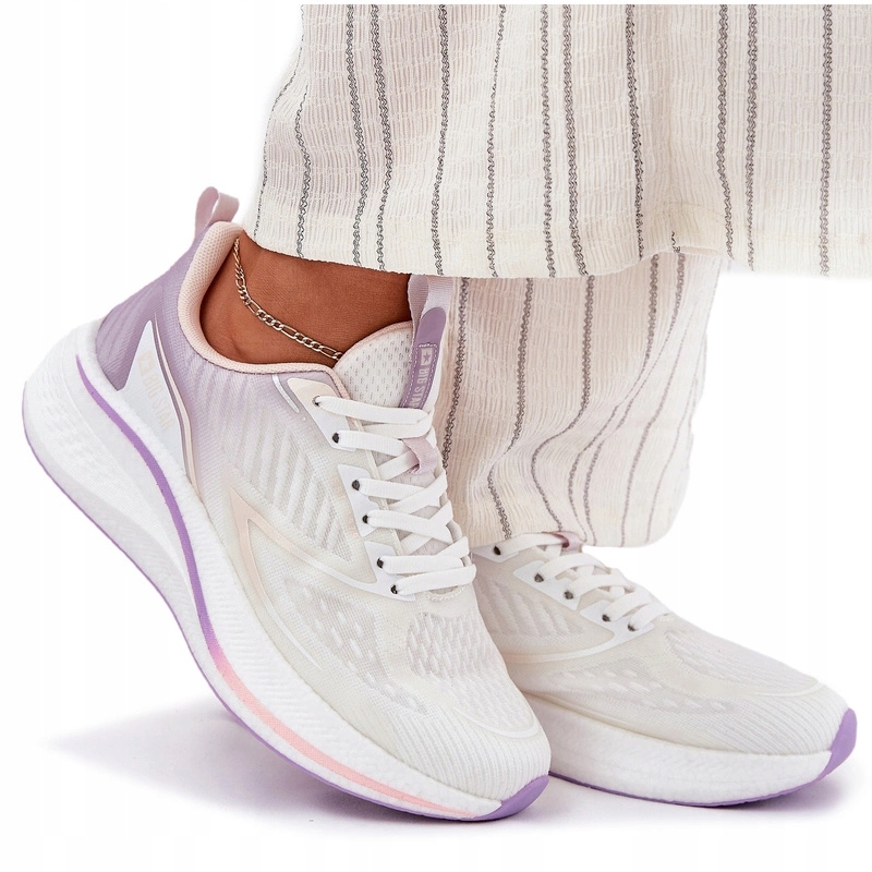 Dámské Lehké Sportovní Boty Big Star RR274A161 Hi-poly Systém Bílé 38