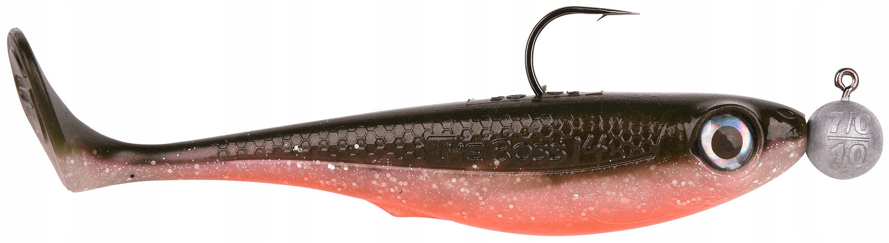Uzbrojona guma na szczupaka Spro Iris The Boss 14cm Uv Baitfish