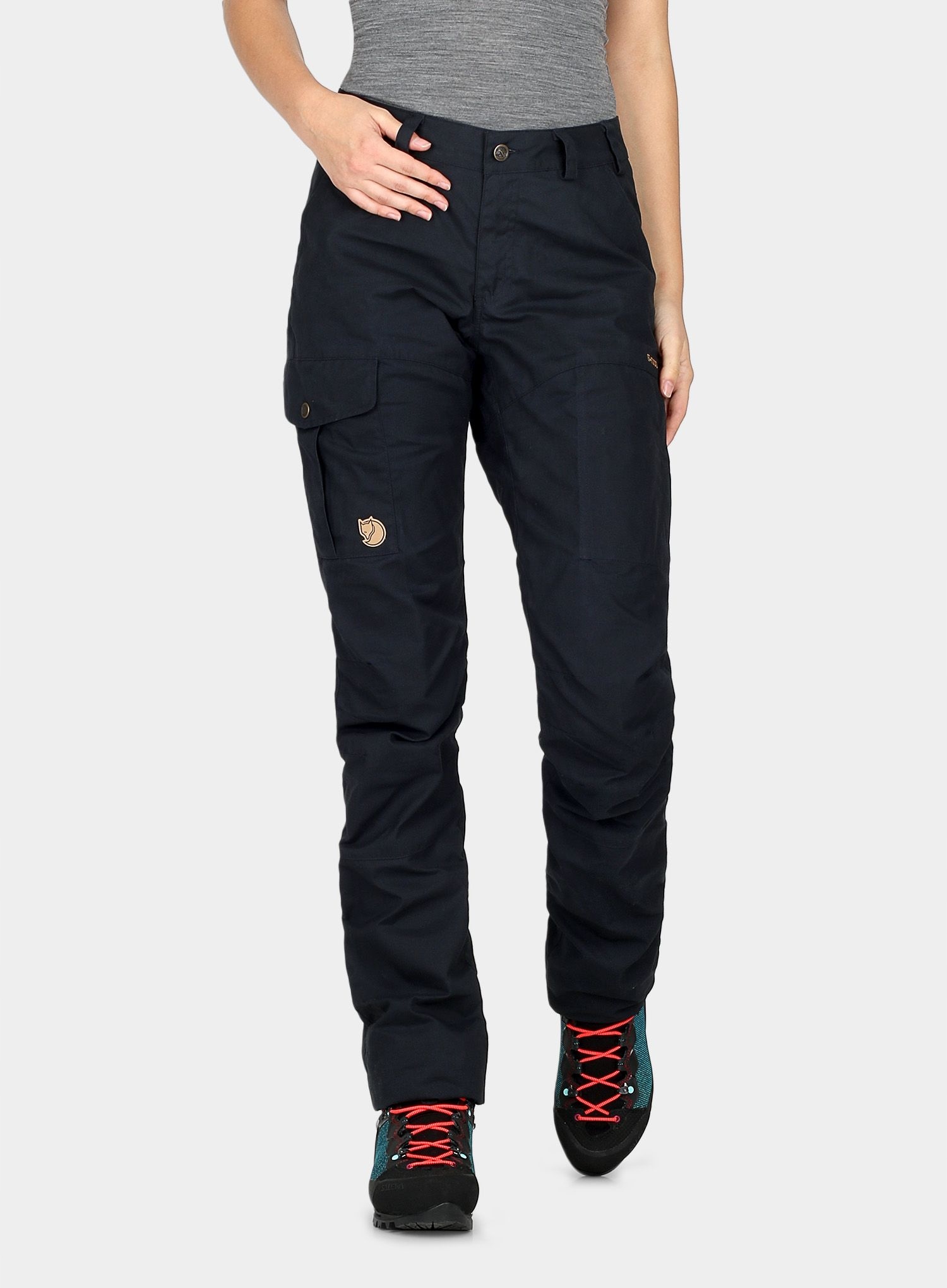 Dámské trekové kalhoty Fjallraven Karla Pro Trousers tmavě modré 38 M