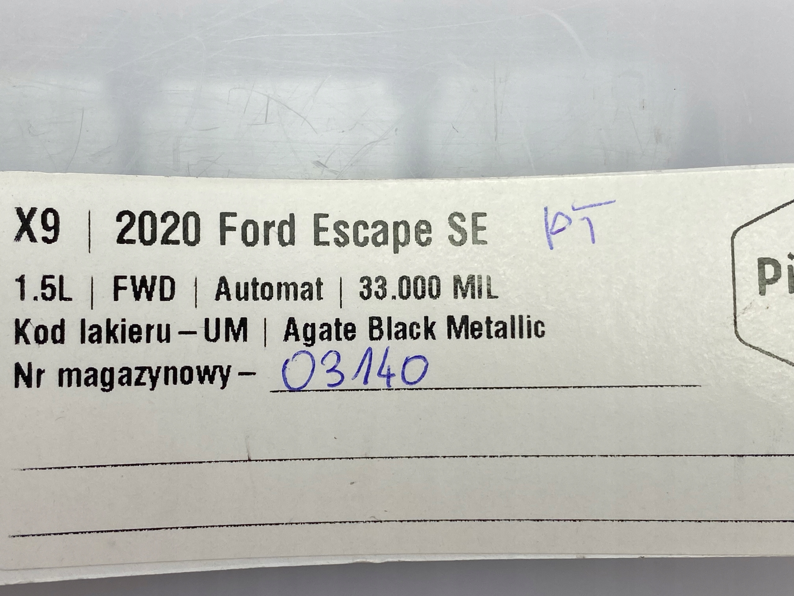 Panel Tür dekor rechts Ford Kuga MK3 Escape 2020+ USA