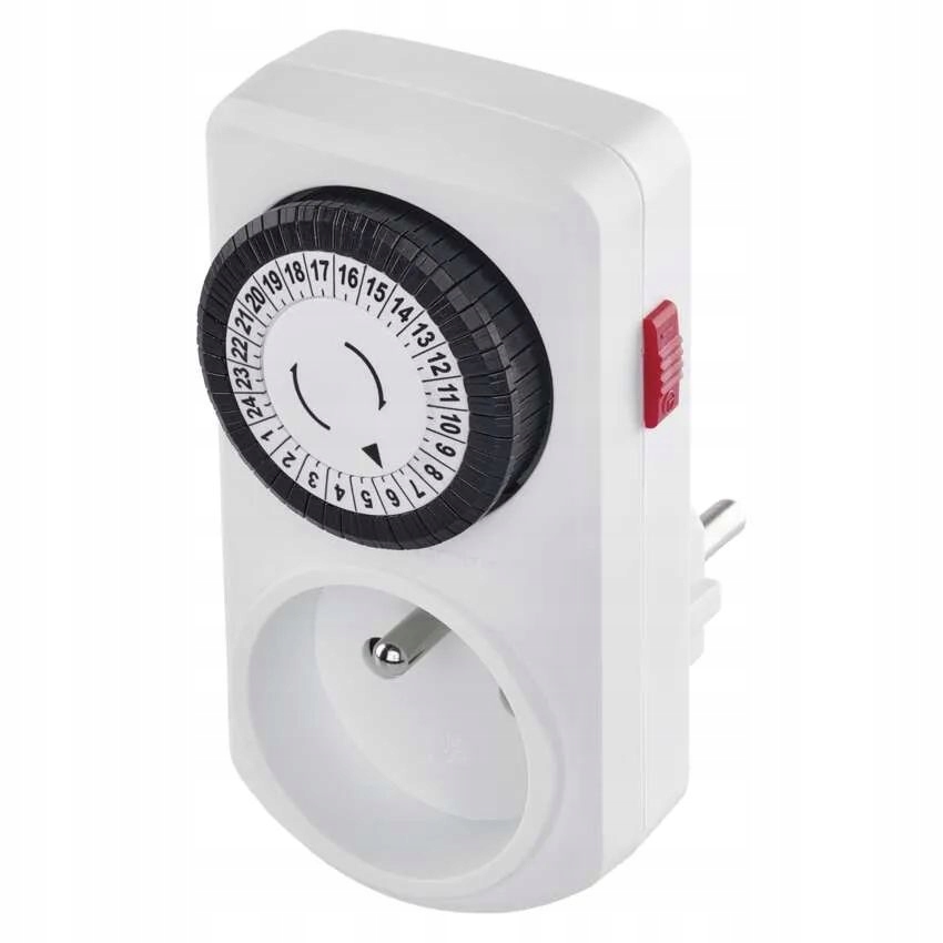 MECHANICZNY PROGRAMATOR CZASOWY EMOS P5504 15FD/3A BIAŁY