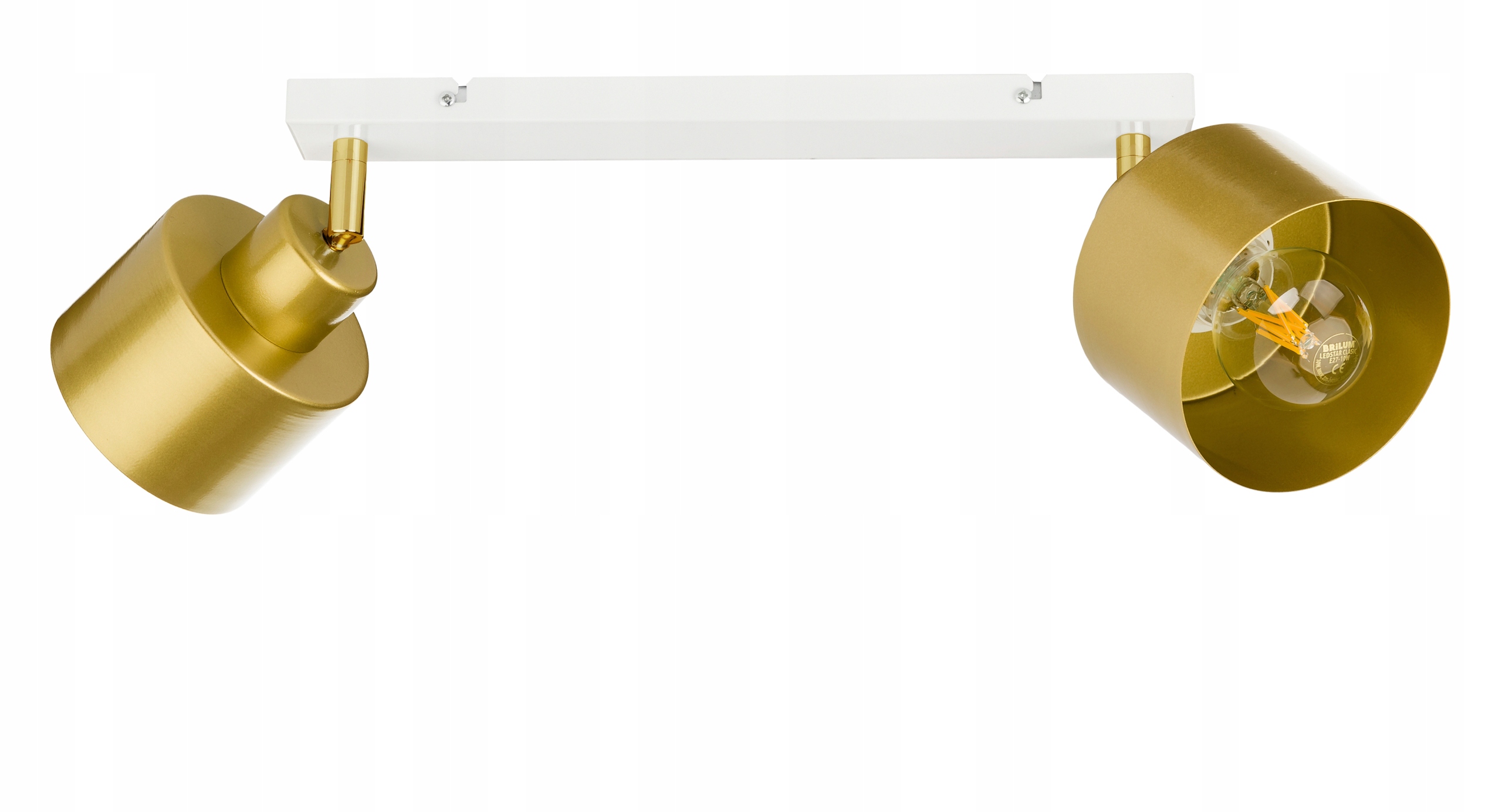 

Lampa plafon sufitowa żyrandol ruchomy loft złoty