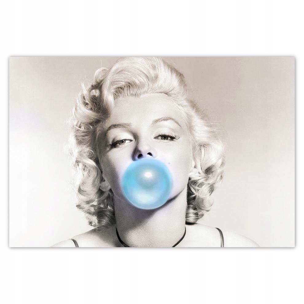 

Plakat samoprzylepny 60x40 Marilyn Monroe z gumą