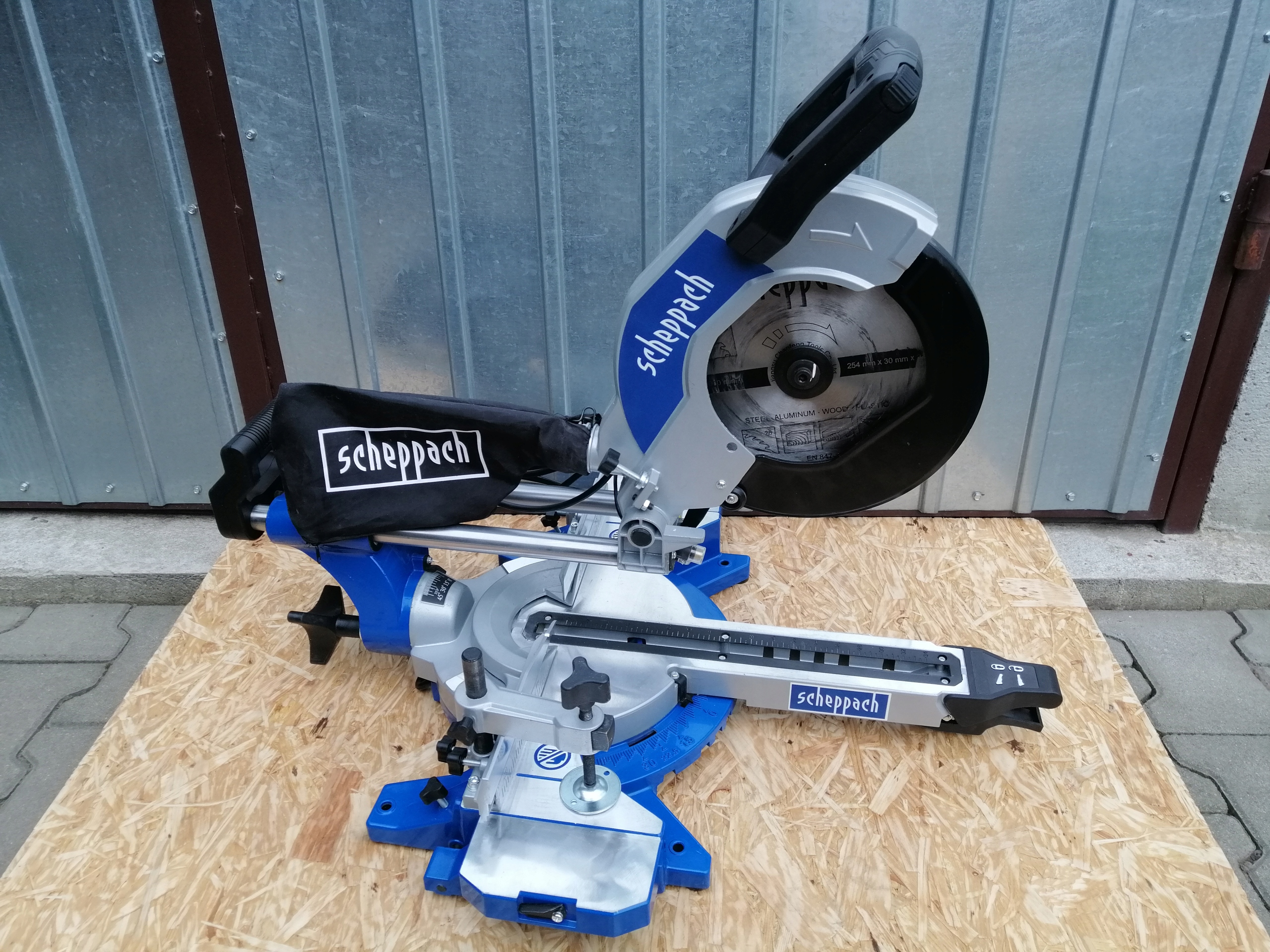 UKOŚNICA Z POSUWEM SCHEPPACH HM110MP 2 biegi 2000W Zasilanie sieciowe