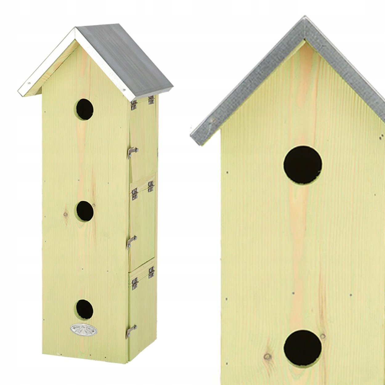 Hnízdní Budka Hnízdní Domek Úkryt pro ptáky 3 Úrovně Patra 51 cm