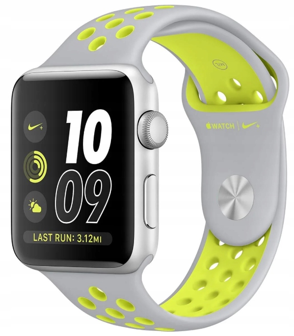 Pasek Apple Nike Sport Band 44 45 49MM MX8F2ZM/A Pure Platinum Green