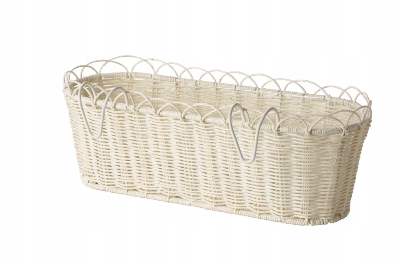 Ikea Galiamelon Balkonový truhlík 51x18cm proutěný