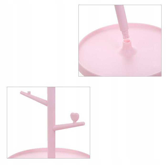 Lusterko stojące KOT RÓŻOWY EA014