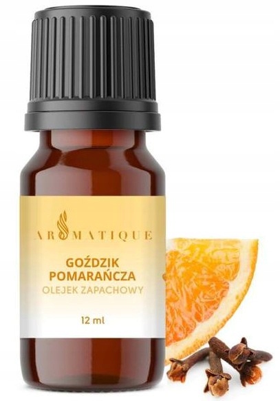 

Olejek Zapachowy do Świec Goździk Pomarańcza Aroma