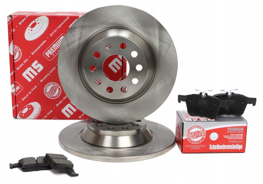 Kotouče Brzdové Destičky zadní Audi Skoda Vw