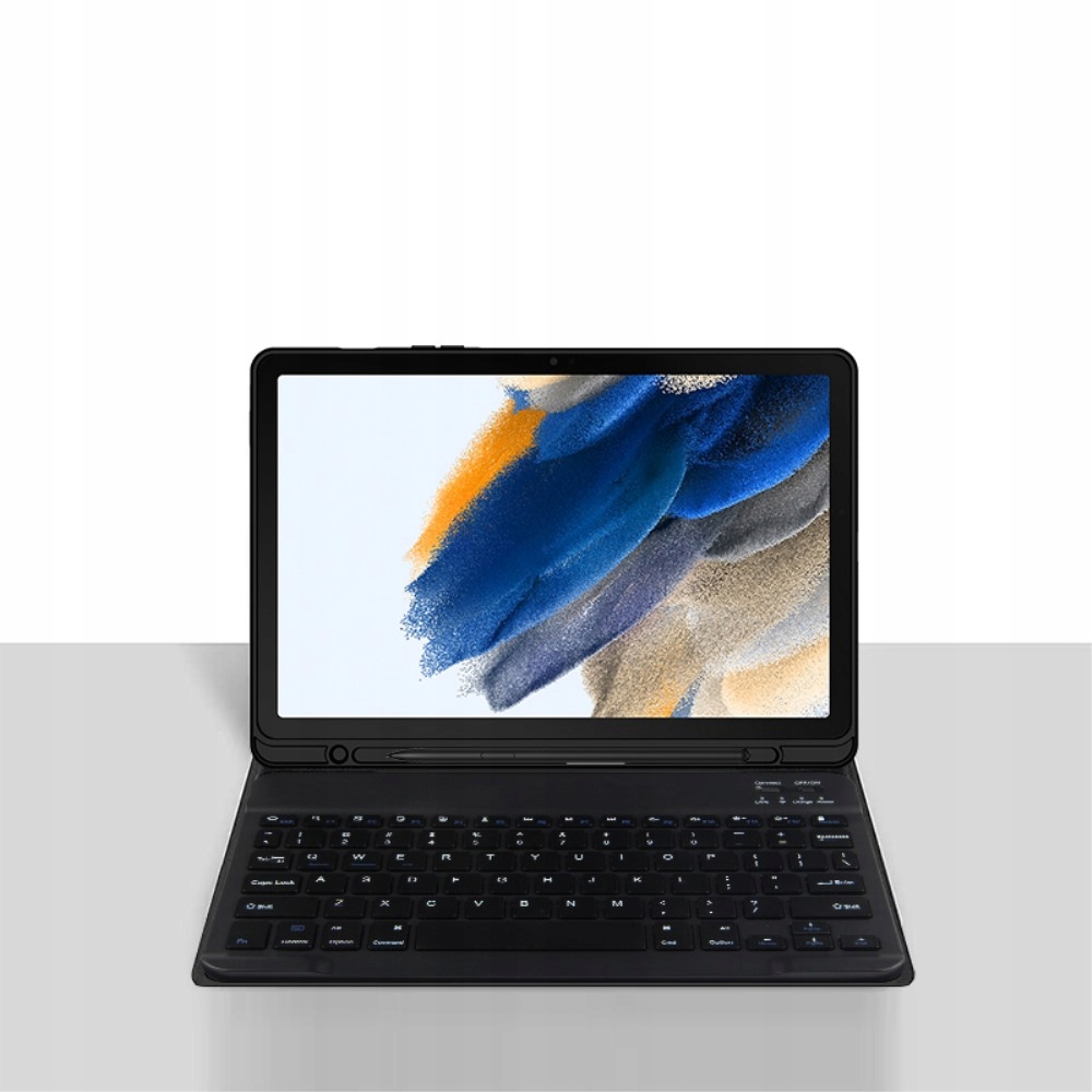 KLAWIATURA z ETUI DO SAMSUNG GALAXY Tab A8 10.5" POKROWIEC FUTERAŁ CASE Pasuje do modelu Samsung Galaxy Tab A8
