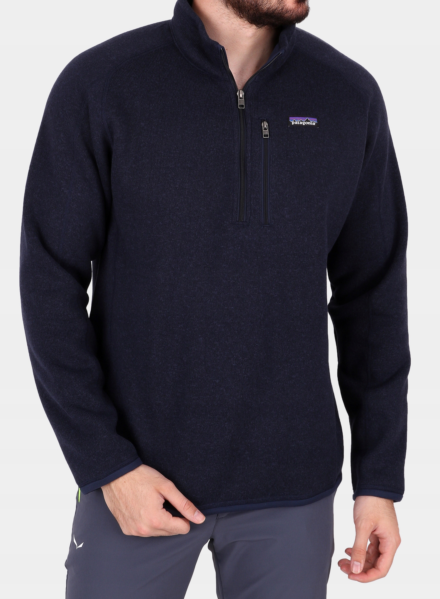 Fleecová Mikina Patagonia Better Sweater 1/4 zip pánský neo navy XL