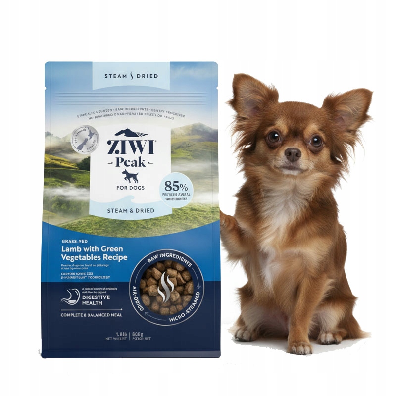 Levně Ziwi Peak Pařené A Sušené Jehněčí S Zeleninou 800g Pro Psy