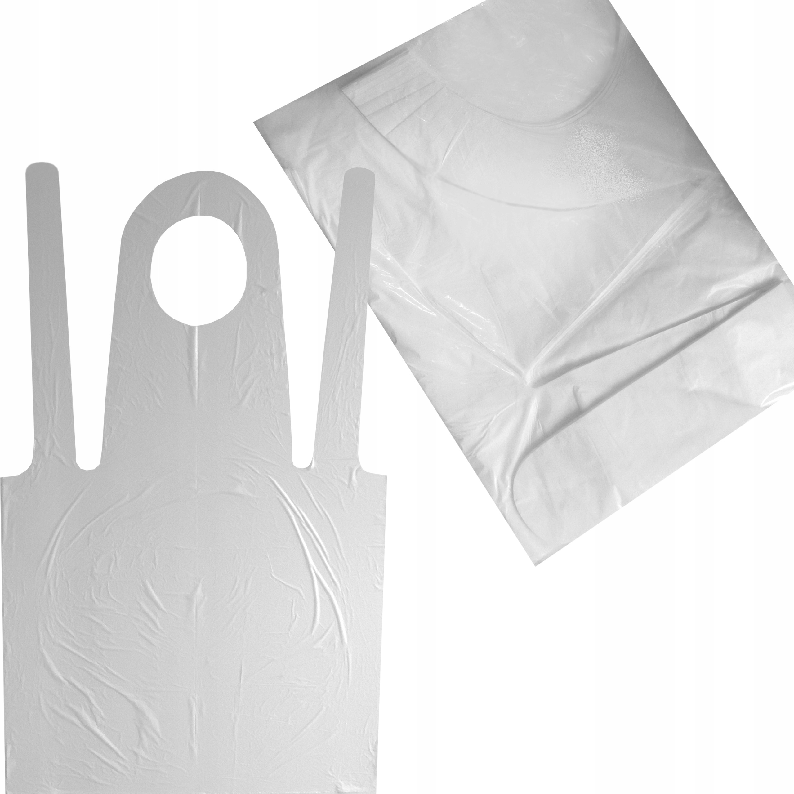 

fartuchy foliowe Pe jednorazowe 81x125cm 100 szt.