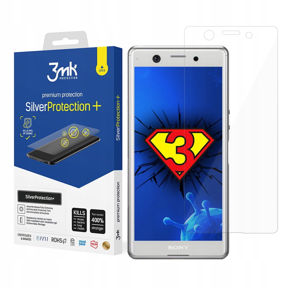 

Folia ochronna do Sony Xperia Ace 3mk Silver+