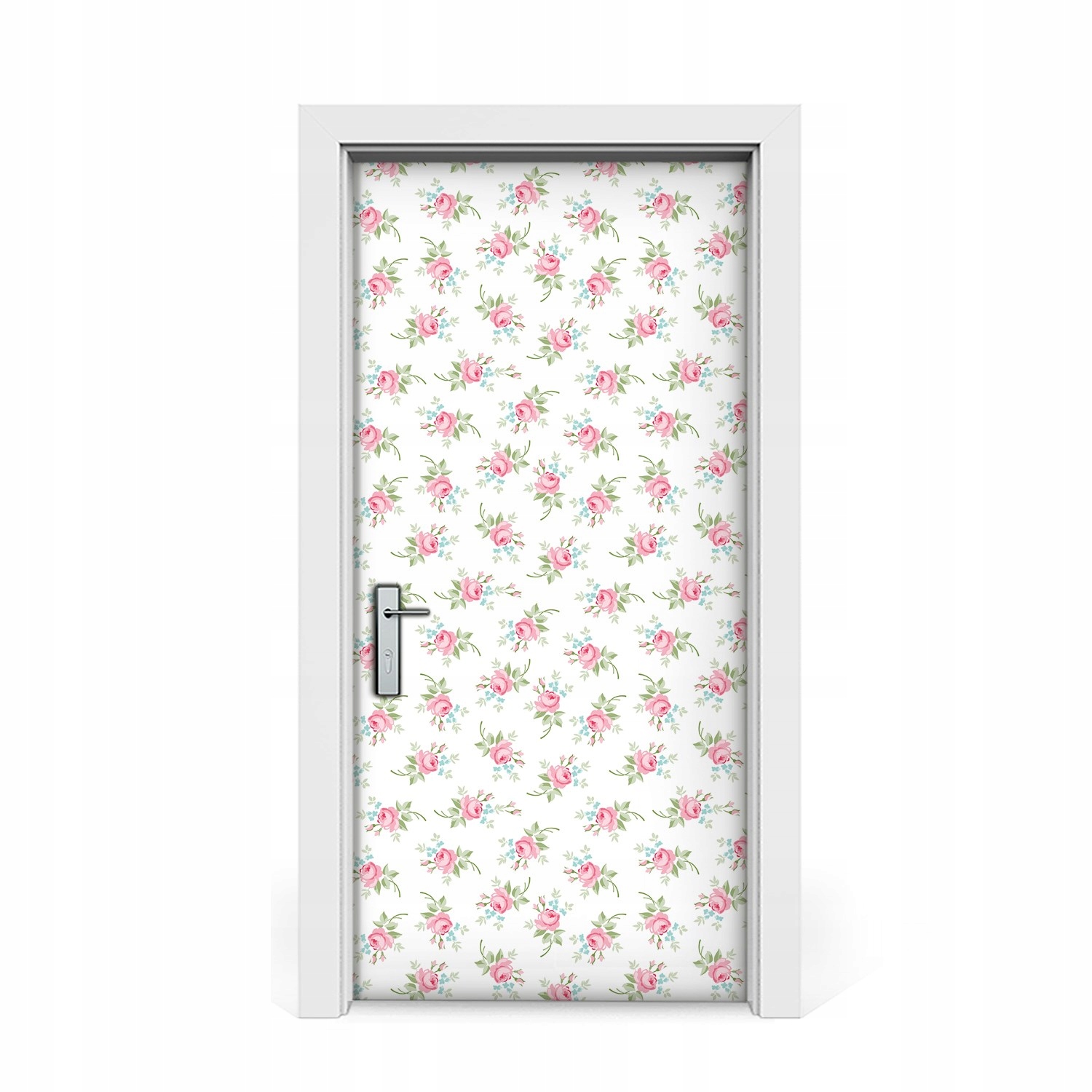 

Naklejki na drzwi Małe kwiaty 95x205