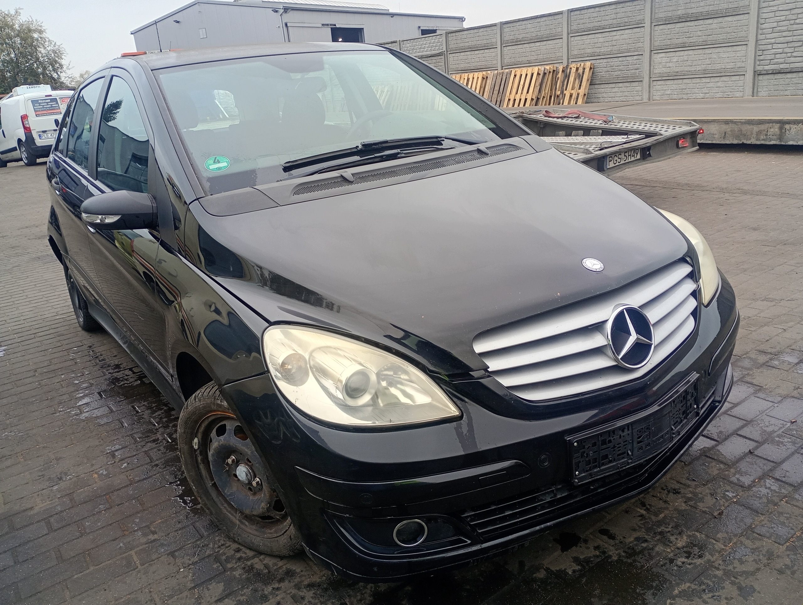 Reflektor right light right front front Mercedes B-class W245 05-11