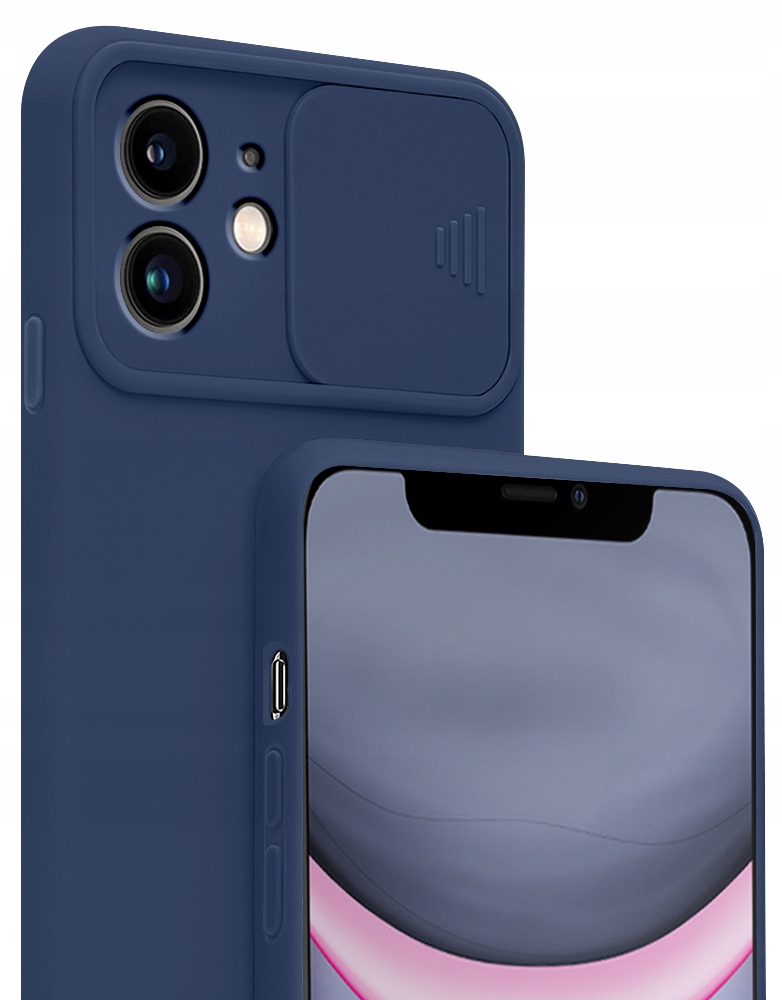 

Etui Silicone CamShield Szkło do iPhone 11