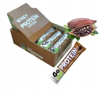Levně 24x 50g Sante Go On Protein kakaová tyčinka Karton