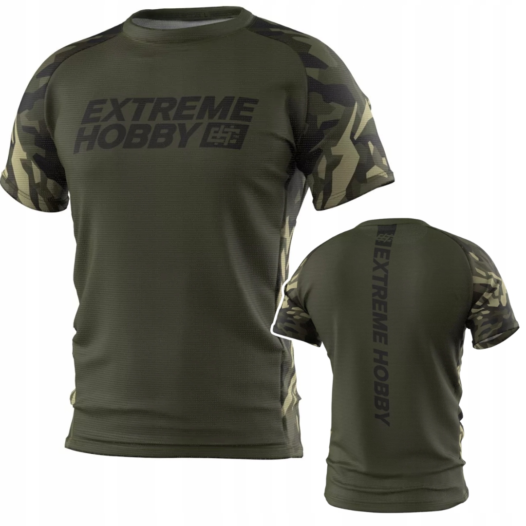 Koszulka techniczna męska Extreme Hobby Jungle Panther KhakI r. L