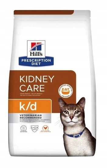 Hill's Prescription Diet Feline k/d Kidney Care – suché krmivo pro kočky s c