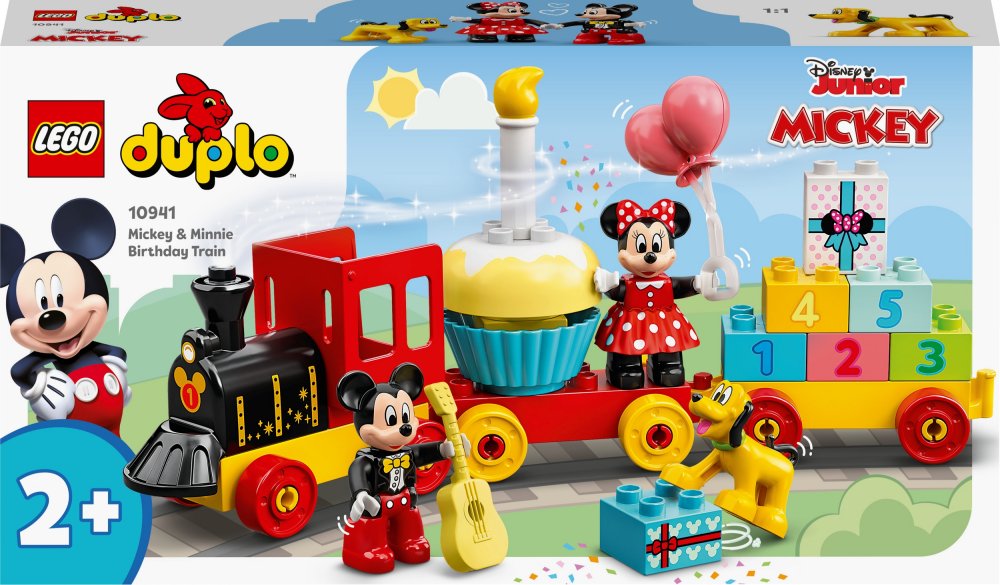 Lego Duplo Narozeninový vláček Mickey a Minnie 10941