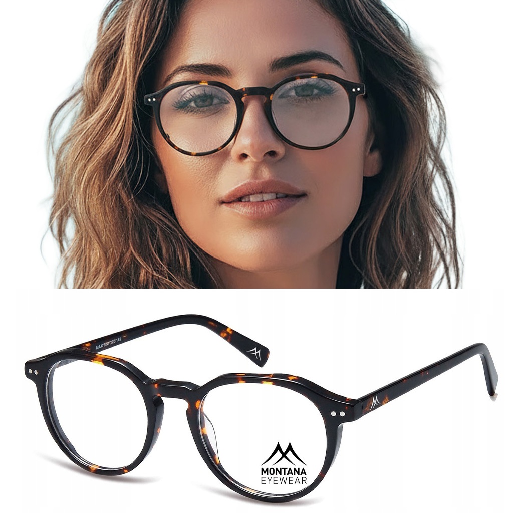 Okulary Oprawki Damskie Piękne Oryginalne Montana Ce Soczewka Demo