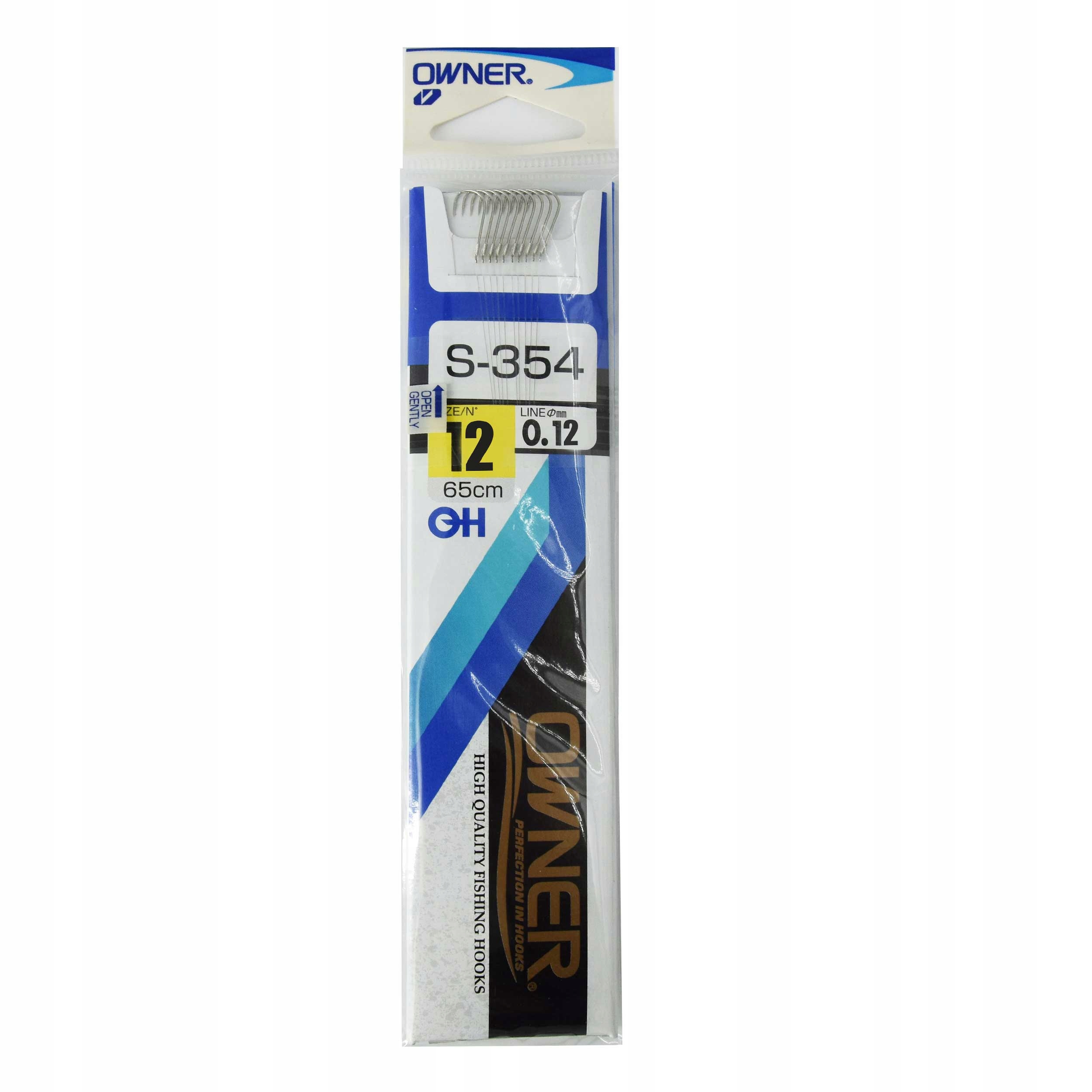 

Haczyki Owner S354/12 Z Przyponami srebrny 10 szt