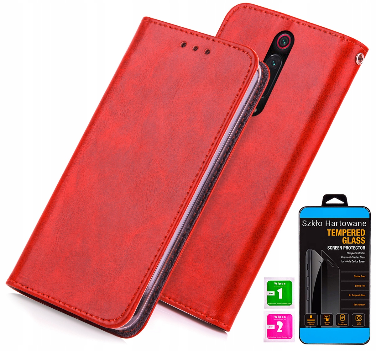 

Etui Portfel Blue Moon Do Xiaomi Mi 9T Szkło