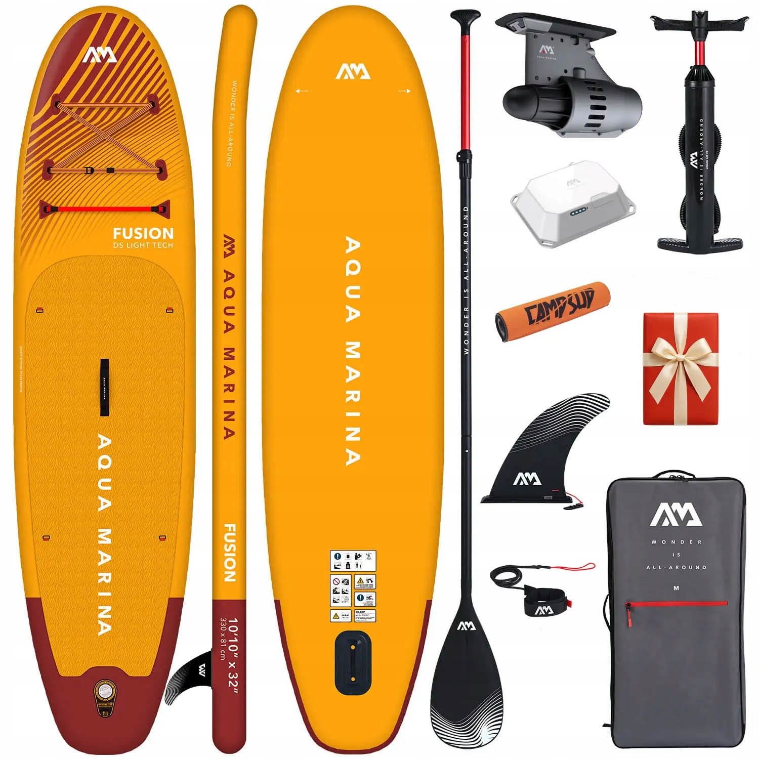 Deska Sup Aqua Marina Fusion 330 cm z silnikiem Bluedrive S|bojka