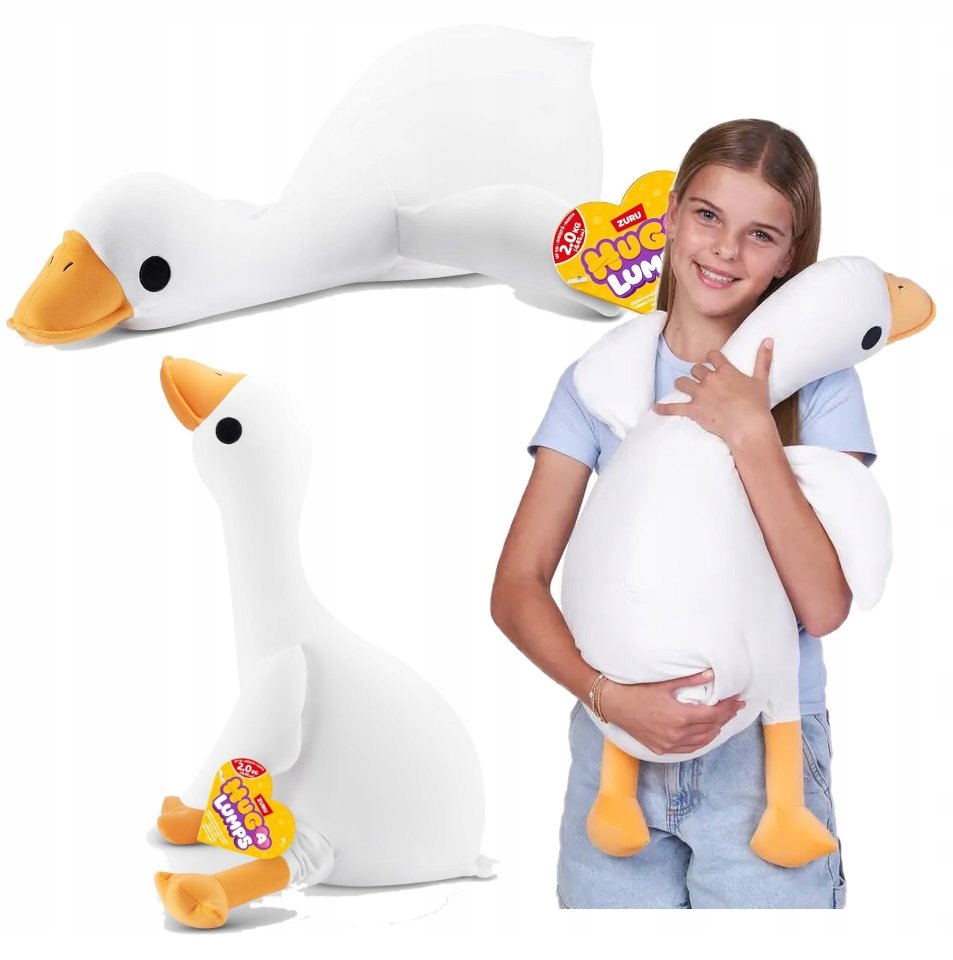 Maskotka Obciążeniowa 80 CM Gęś Kaczka Zuru Hug Lumps Lęk Adhd Autyzm 2 Kg