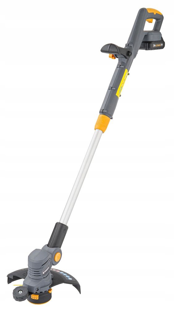 Akumulátorový vyžínač s nastavitelnou vyžínač 21 V, křovinořez 2x Aku 2AH