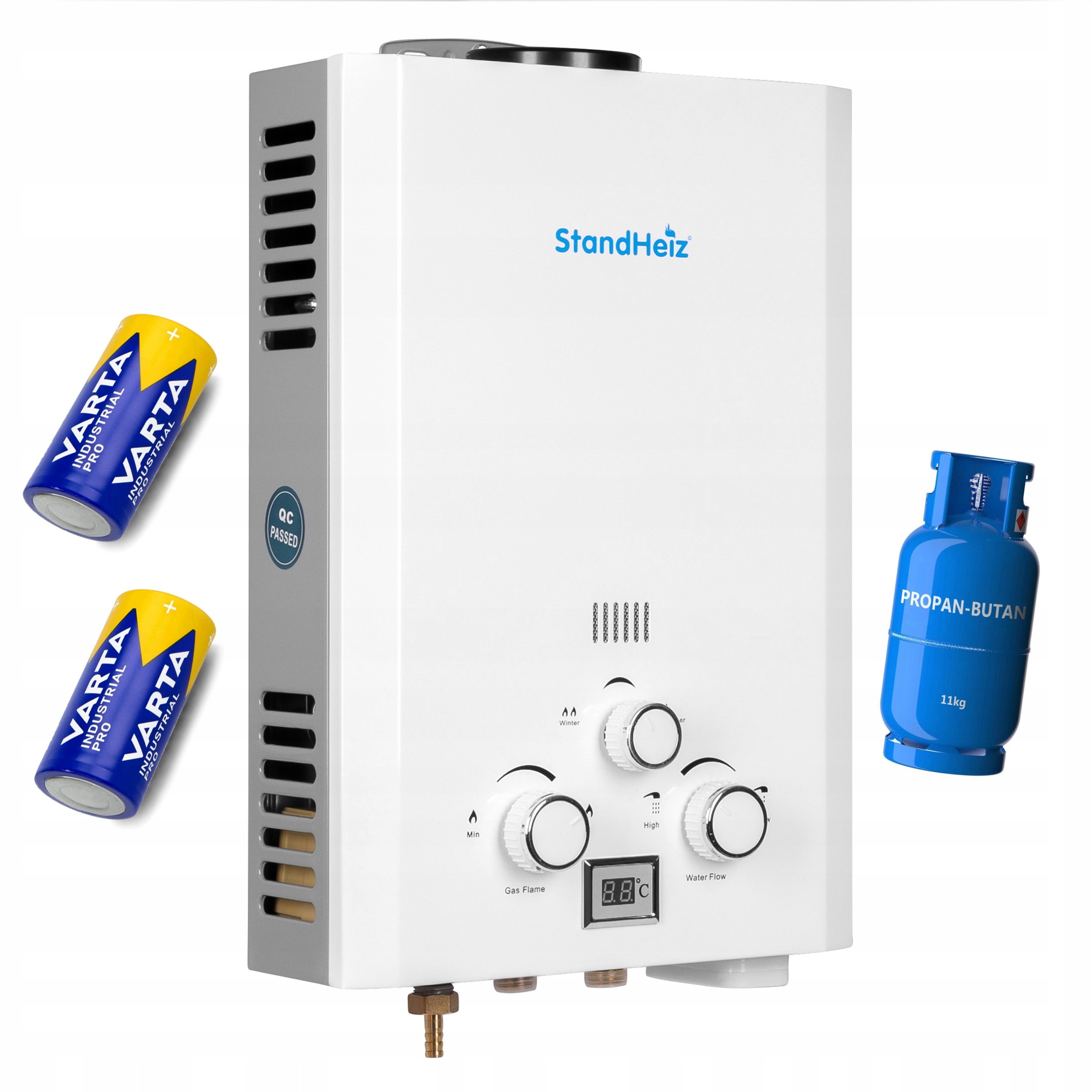 PODGRZEWACZ WODY BOJLER GAZOWY PRZEPŁYWOWY LPG 12L 24KW StandHeiz EAN (GTIN) 5904870060216