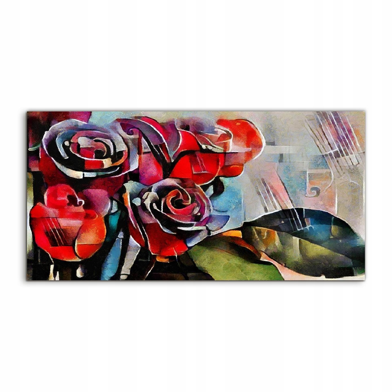 

Fotoobraz 100x50 z nadrukiem Bukiet Kwiaty Picasso