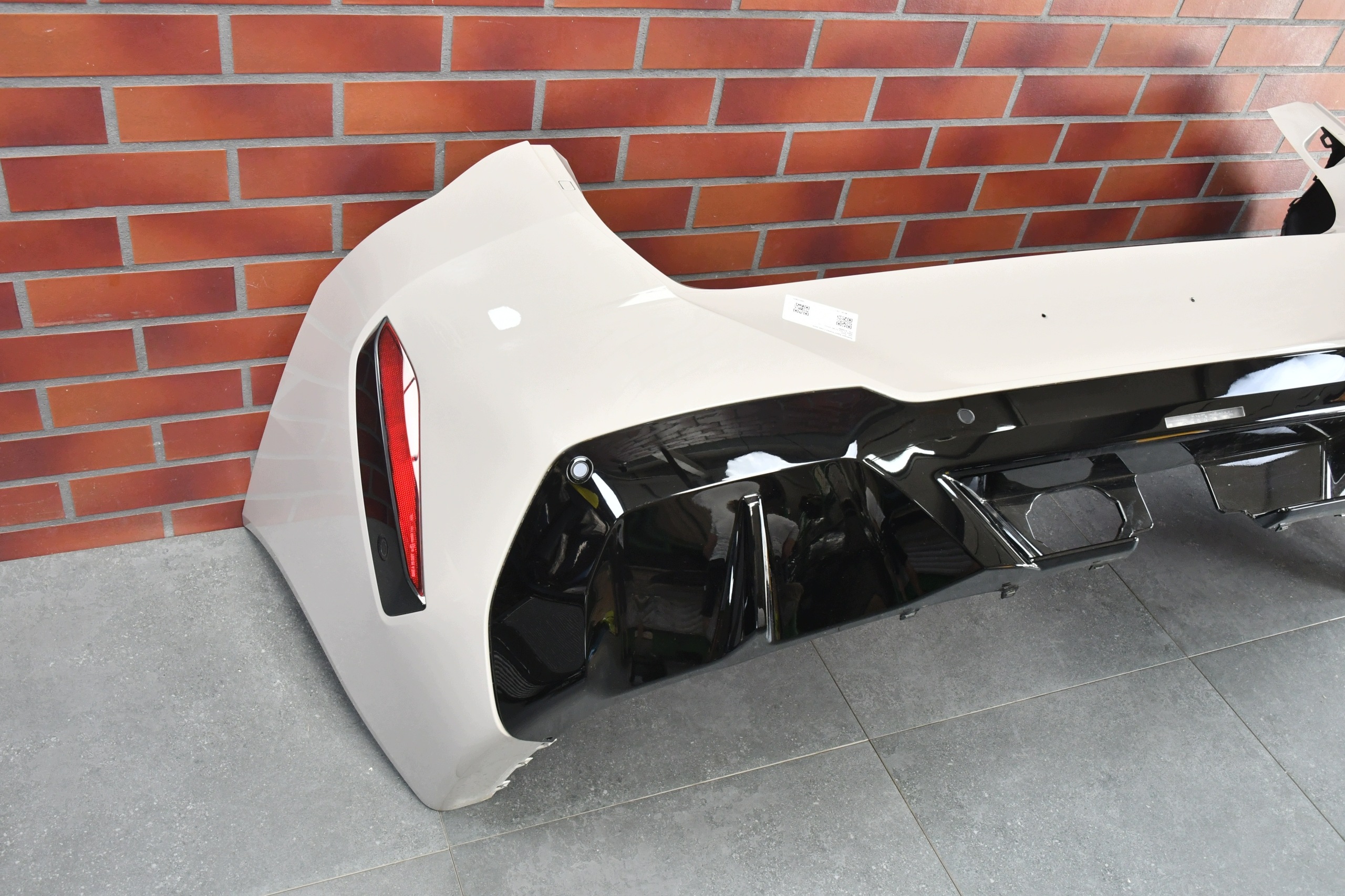 bumper rear part rear BMW X3 G45 m-packet colour C7A DUNE