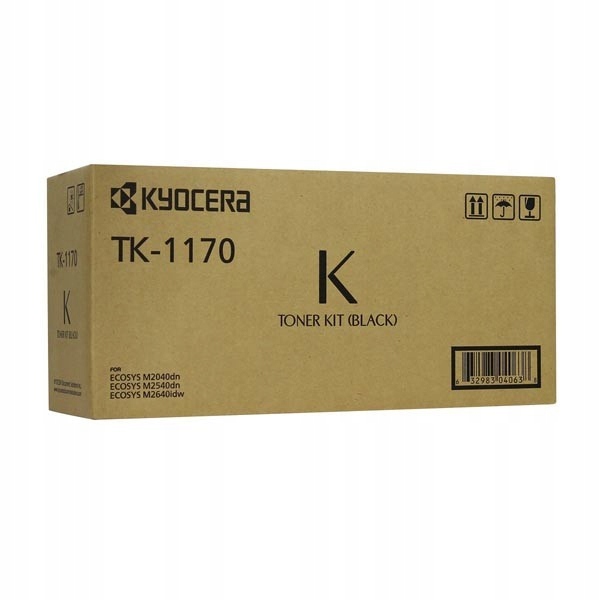 Kyocera toner TK-1170 na 7 200 A4 (při 5% pokrytí), pro M2040dn/M2540dn/M26