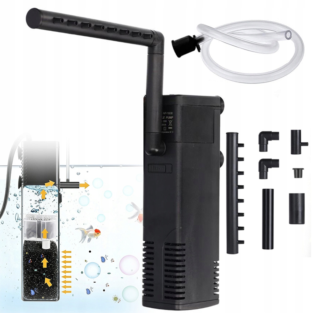 Vnitřní Filtr Pro Akvárium Profesjonlany 1000 L/h