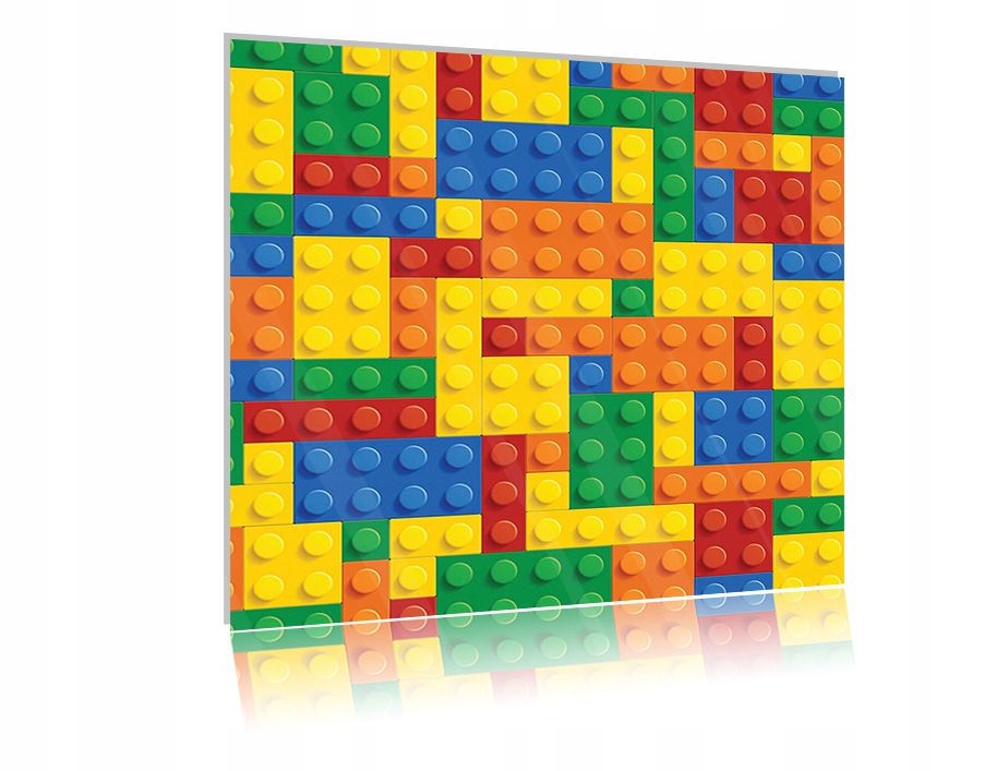 

Obraz szklany na szkle Lego 02 50x50